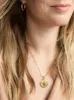 ASTRID NECKLACE <br> 18k Gold Plated - Malachite sold by Under Her Eyes