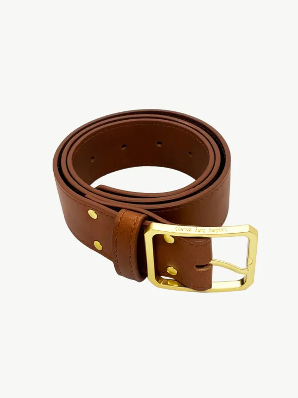 GRISELDA BELT <br> Corn Vegan Leather - Tan sold by Under Her Eyes