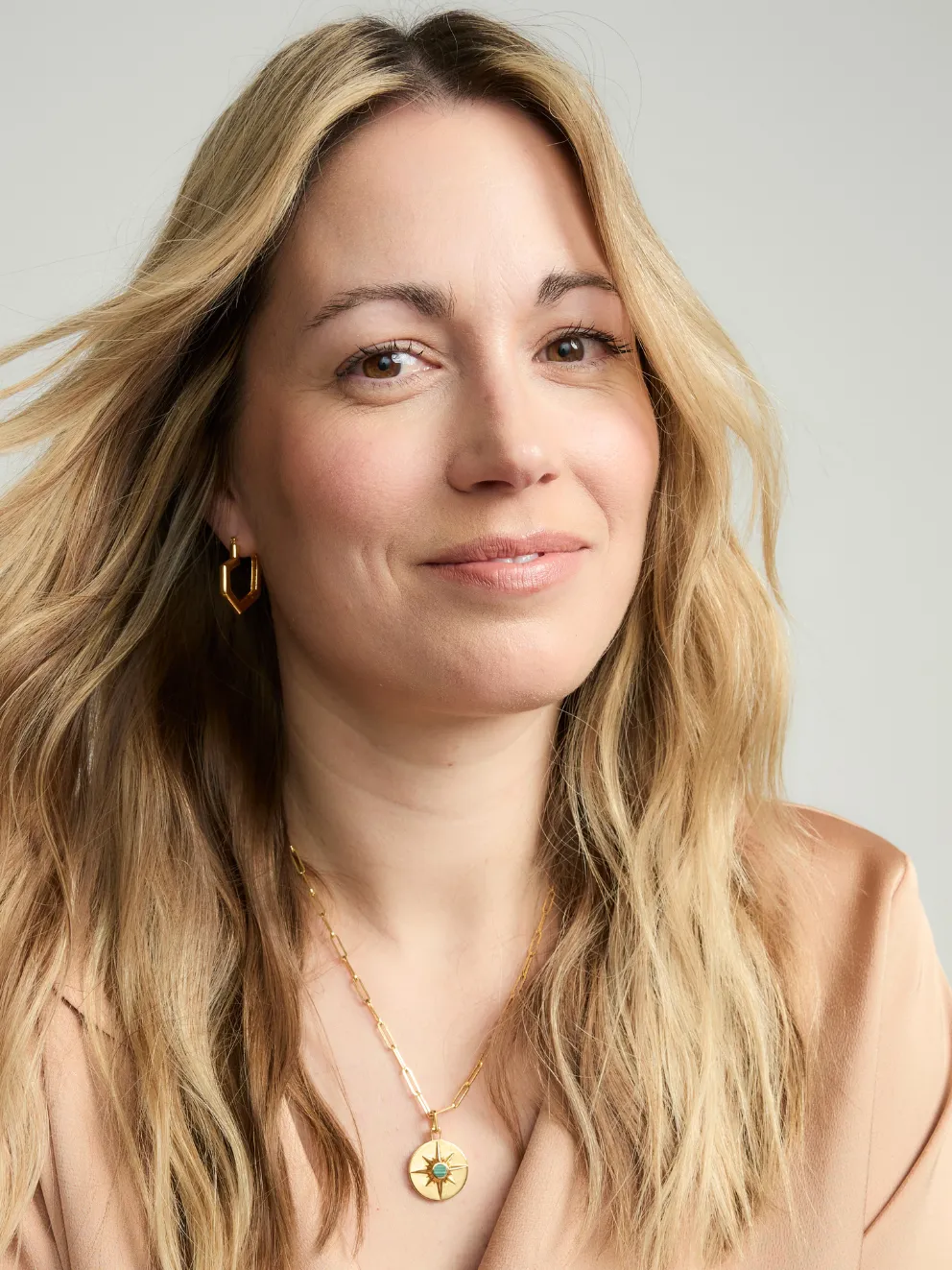 DARYL SMALL HOOPS <br> 18k Gold Plated sold by Under Her Eyes product image thumbnail 3