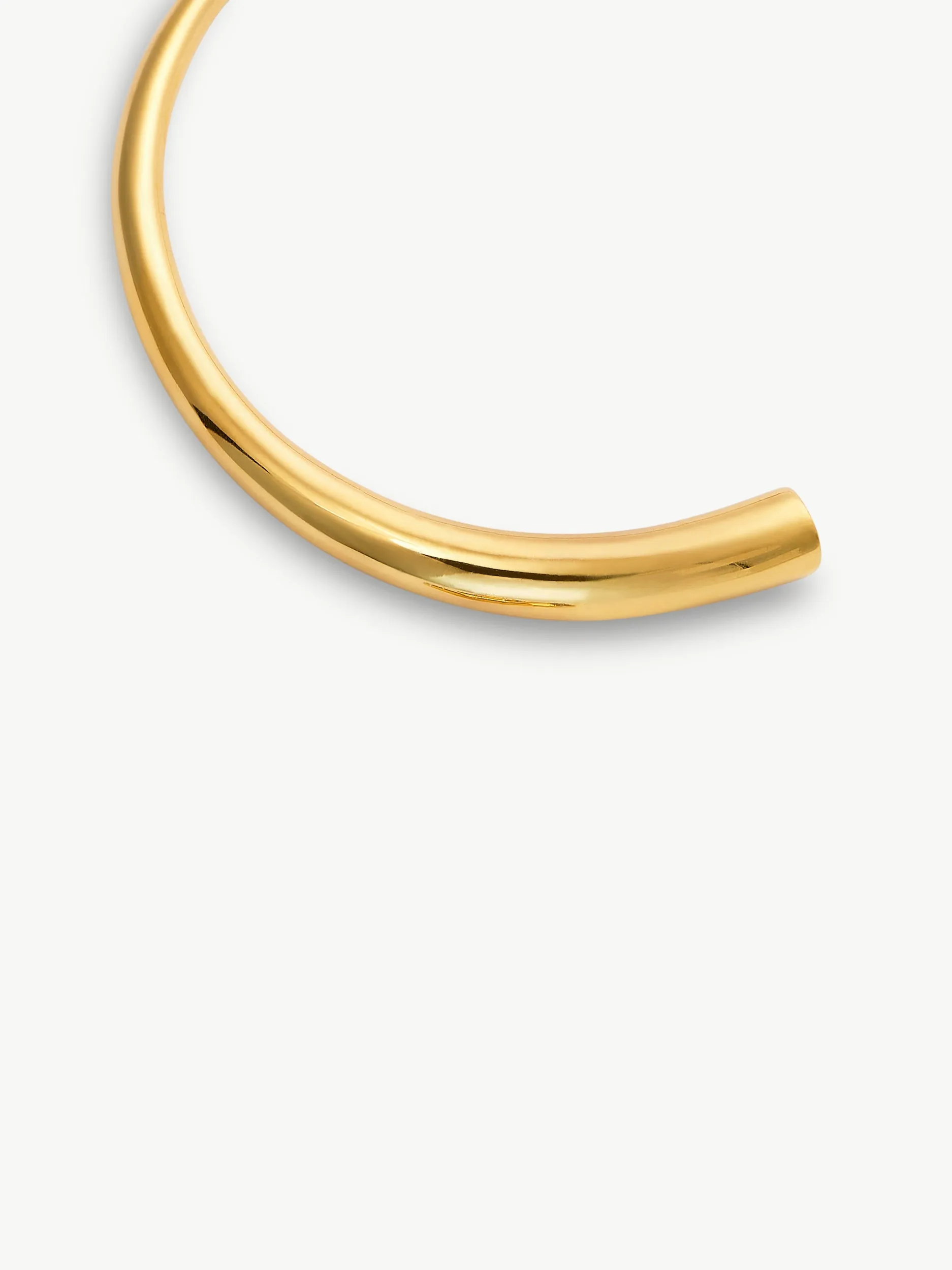 QUINCY HOOPS <br> 18k Gold Plated sold by Under Her Eyes product image thumbnail 3