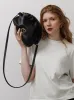 NORMA LARGE CLUTCH <br> Grape Leather - Black sold by Under Her Eyes
