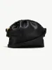 NORMA LARGE CLUTCH <br> Grape Leather - Black sold by Under Her Eyes