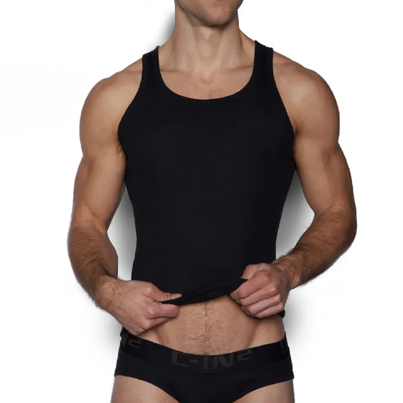 C-IN2 Layers Engine Tank Black sold by Underwear Expert