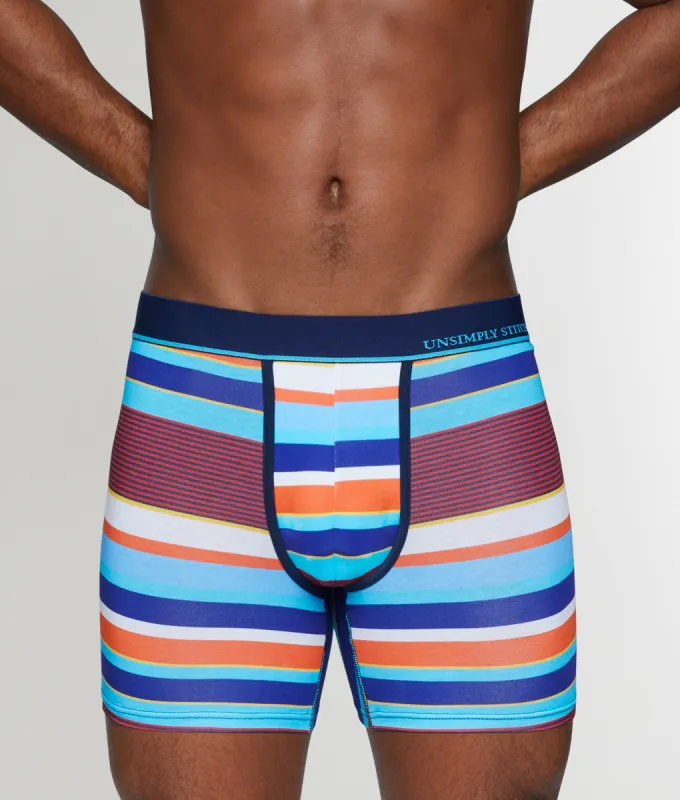 Unsimply Stitched Old School Stripe Boxer Brief sold by Underwear Expert