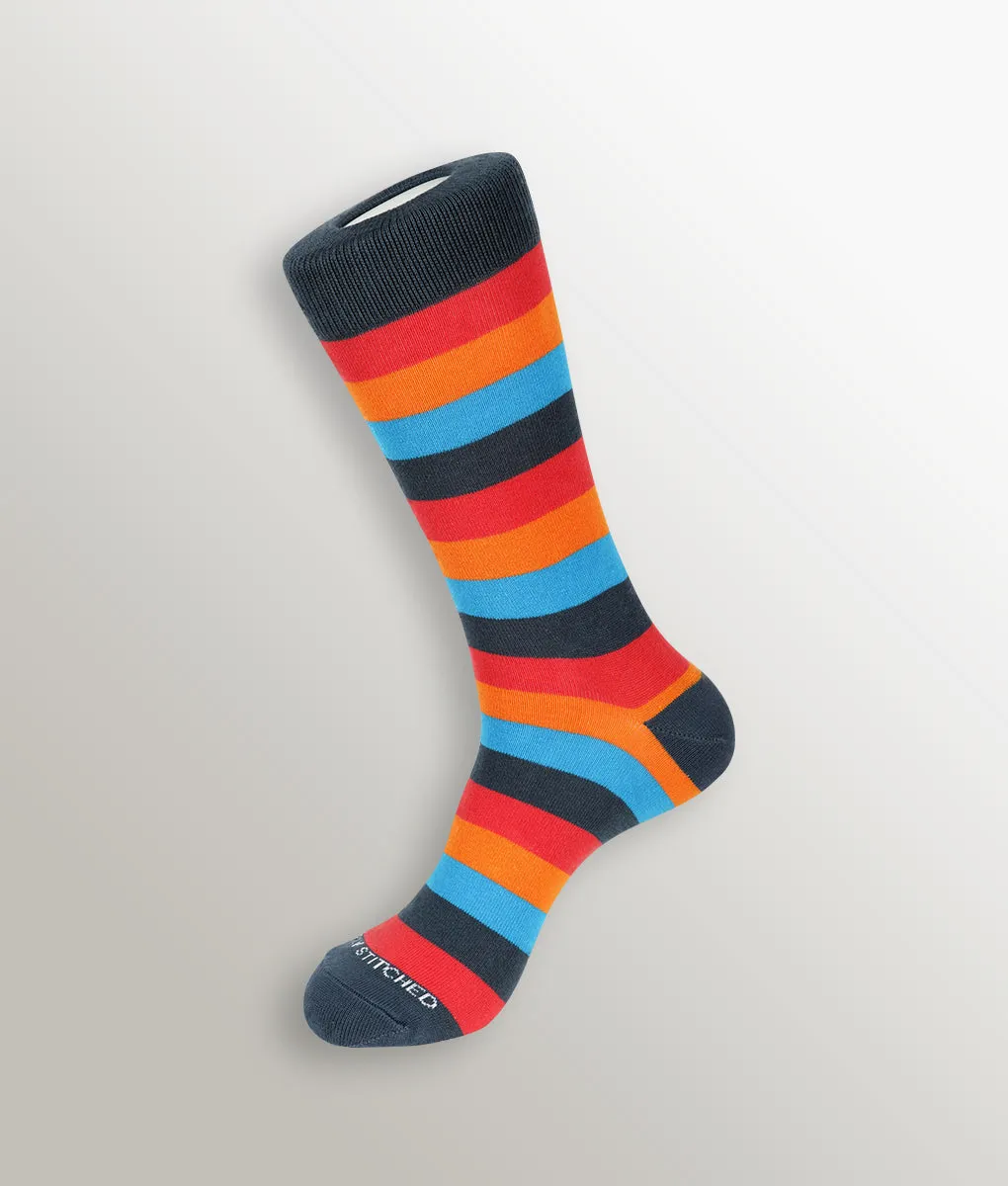 Unsimply Stitched Core Stripe Sock sold by Underwear Expert product image thumbnail 2