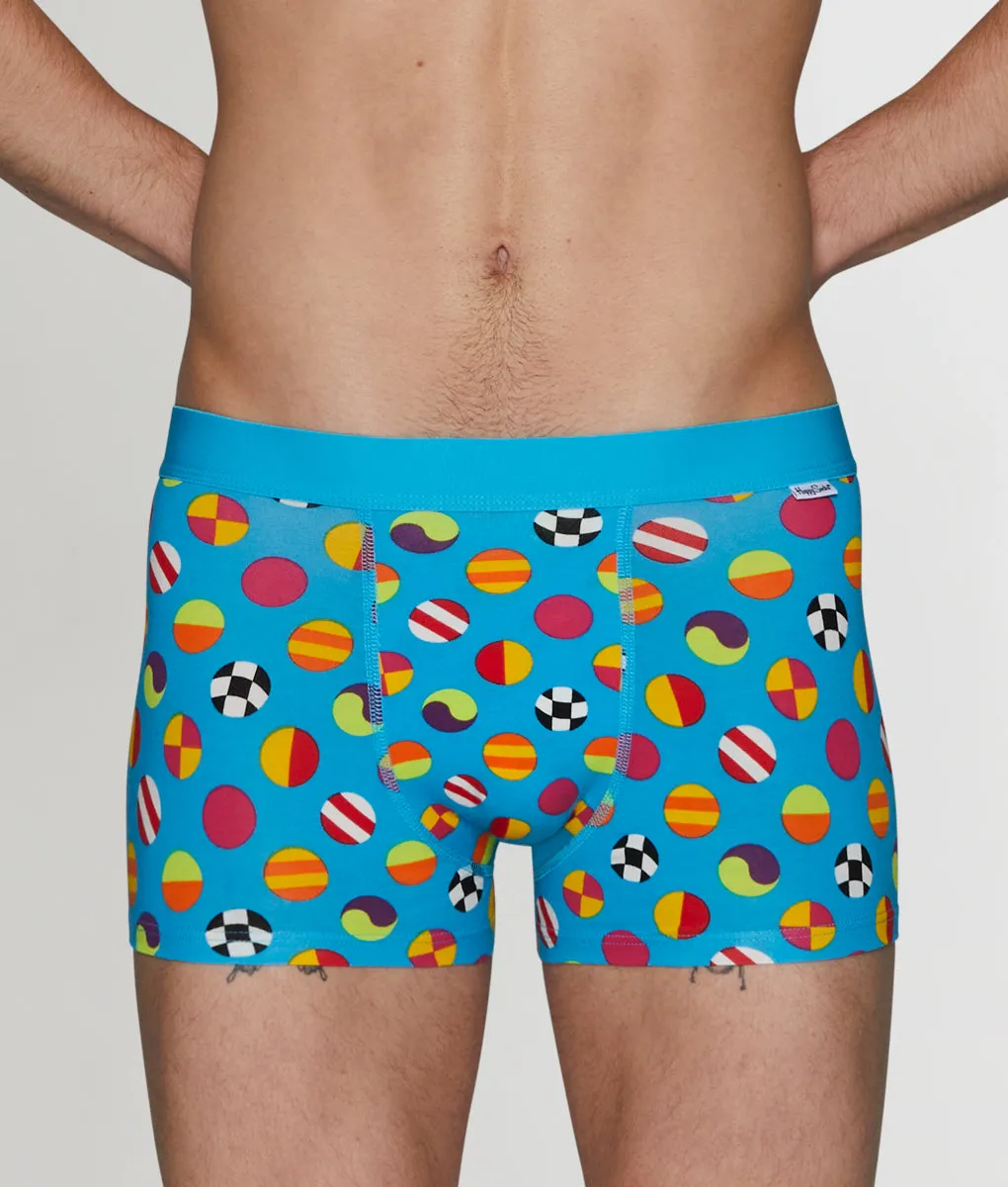 Happy Socks Clashing Dot Trunk sold by Underwear Expert
