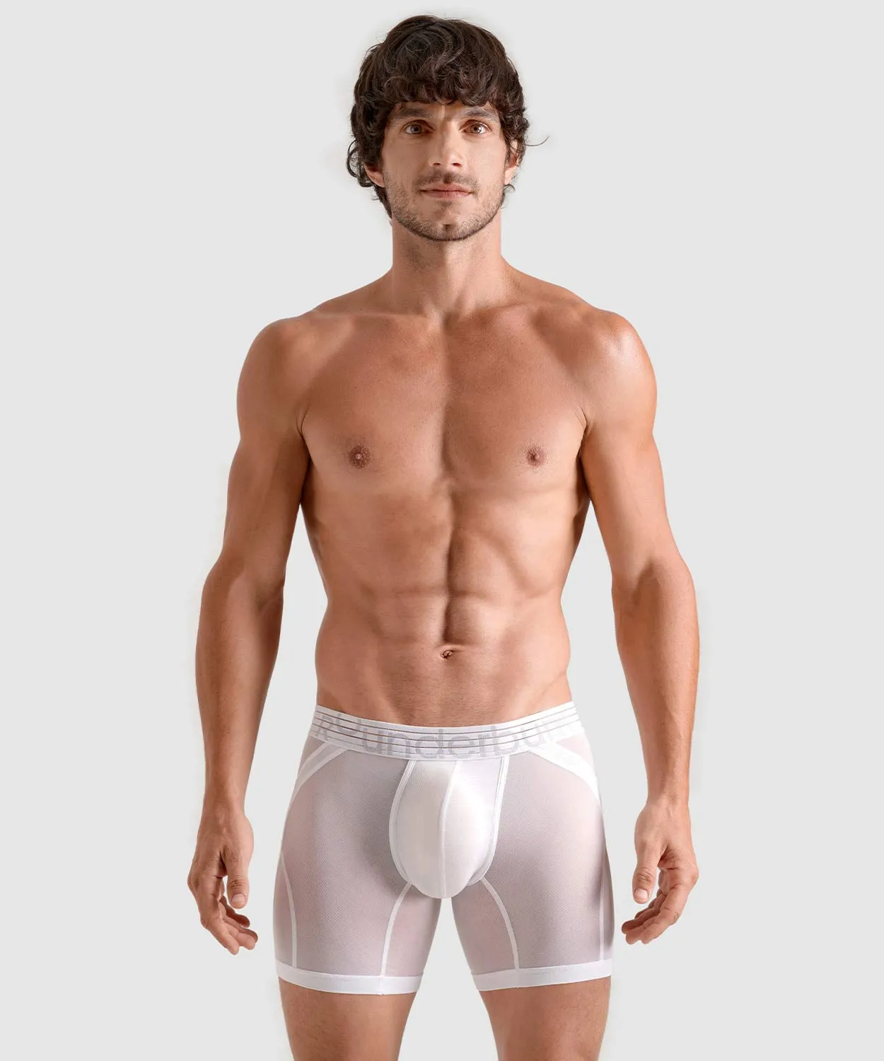 Rounderbum Sexy Nights Anatomic Boxer Brief White sold by Underwear Expert product image thumbnail 2