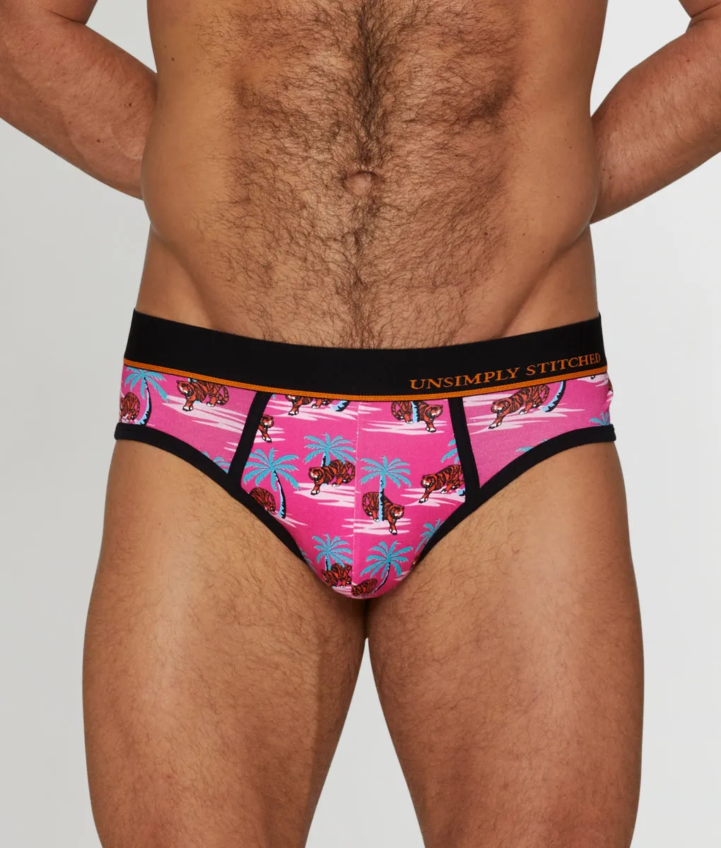 Unsimply Stitched Island Tiger Brief sold by Underwear Expert