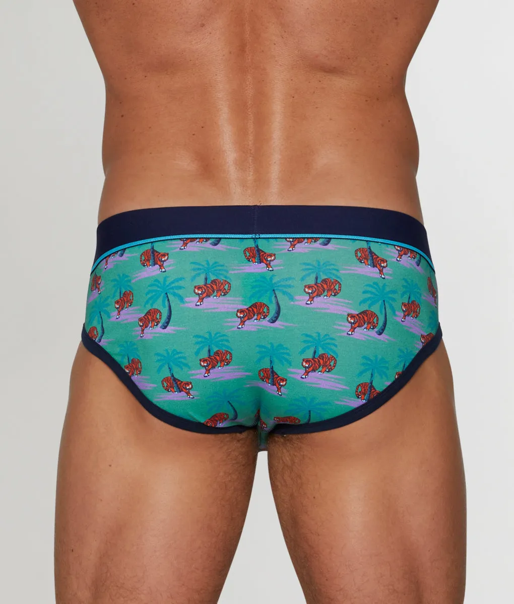 Unsimply Stitched Island Tiger Brief sold by Underwear Expert product image thumbnail 5