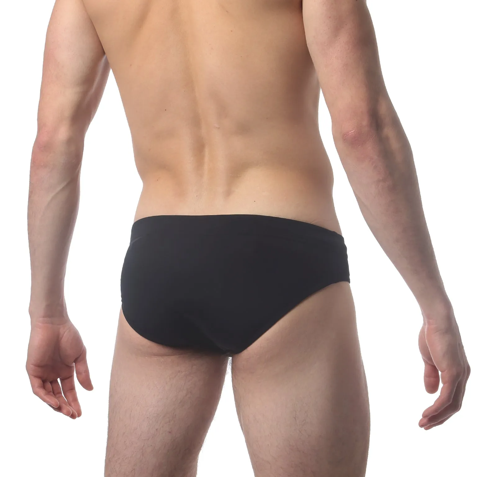 Parke & Ronen Black Solid Meridian Bikini sold by Underwear Expert product image thumbnail 3