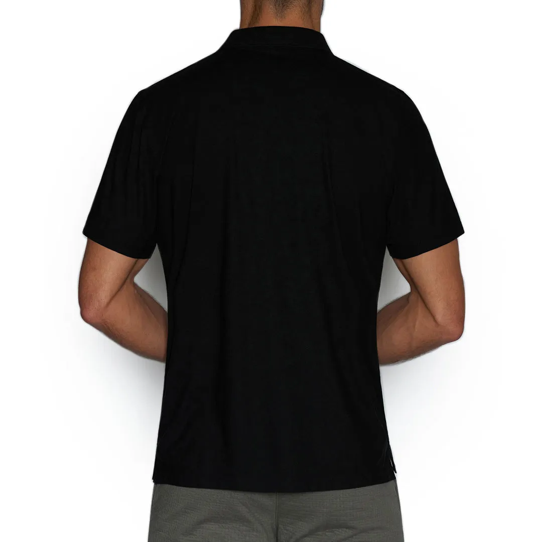 C-IN2 Perfect Pima Relaxed Polo Black sold by Underwear Expert product image thumbnail 2