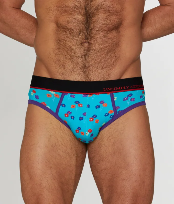 Unsimply Stitched Floral Brief sold by Underwear Expert