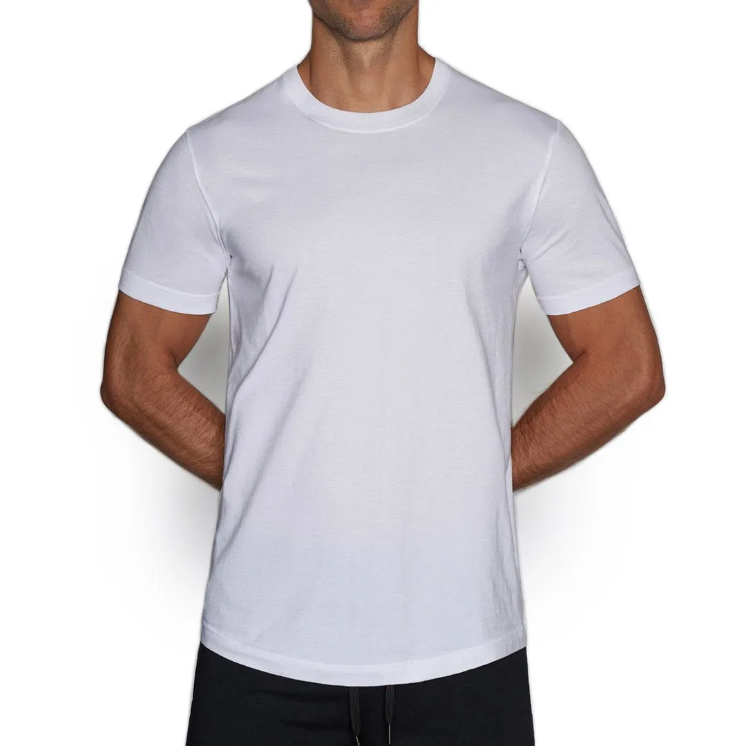 C-IN2 Perfect Pima Relaxed Crew Neck T-Shirt White sold by Underwear Expert