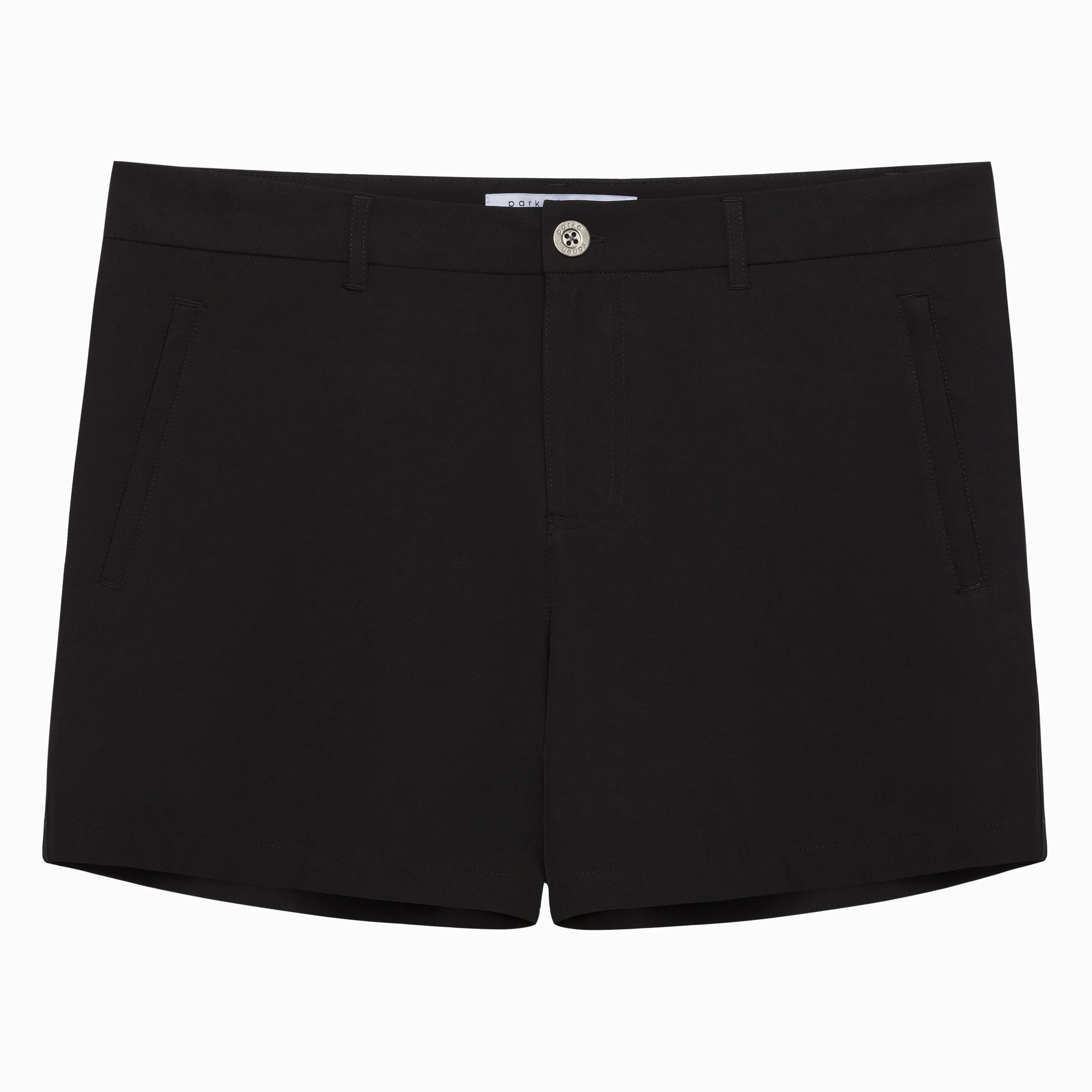 Parke & Ronen Actionwear Black Solid Action Stretch Holler Shorts sold by Underwear Expert product image thumbnail 3