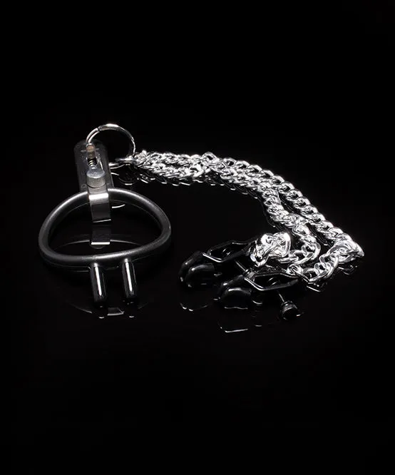 Andrew Christian Trophy Boy "Open Wide" with Nipple Clamps sold by Underwear Expert product image thumbnail 2