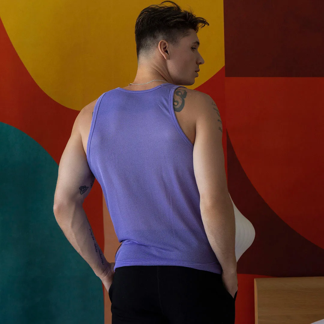 C-IN2 Scrimmage Relaxed Tank Pruitt Purple sold by Underwear Expert product image thumbnail 4