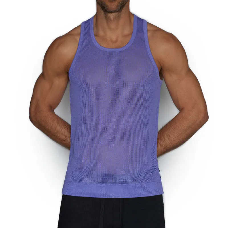 C-IN2 Scrimmage Relaxed Tank Pruitt Purple sold by Underwear Expert