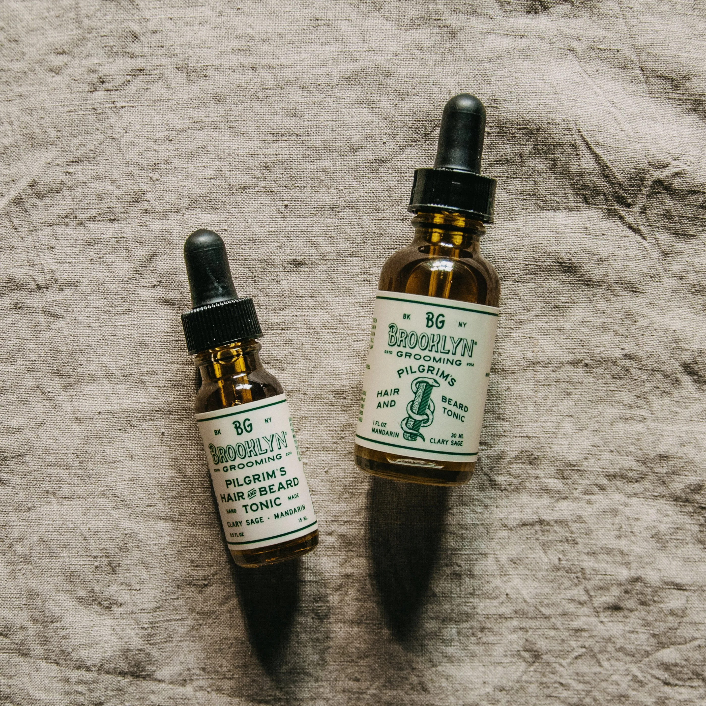 Brooklyn Grooming Pilgrim's® Classic Hair and Beard Tonic 1oz. sold by Underwear Expert product image thumbnail 2