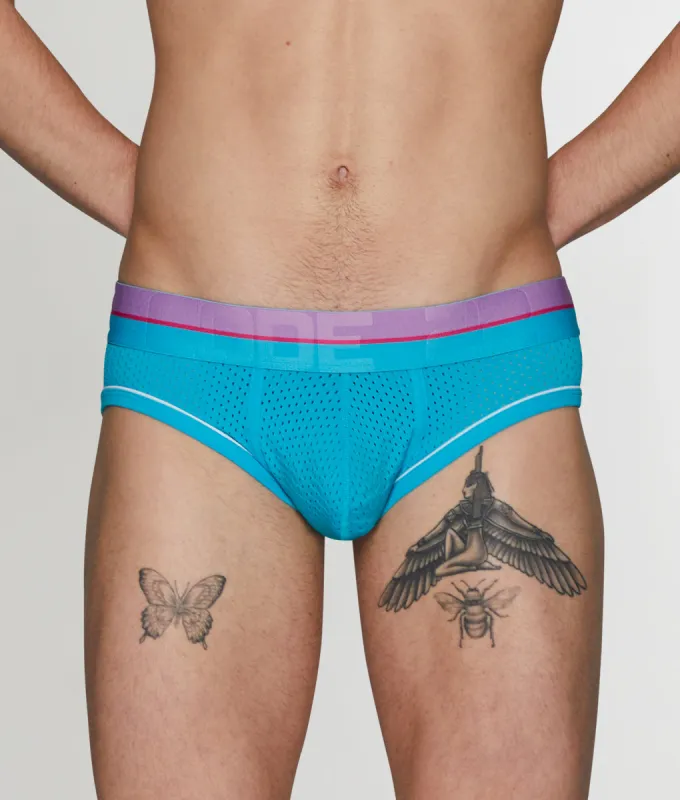 CODE 22 Bright Mesh Brief sold by Underwear Expert