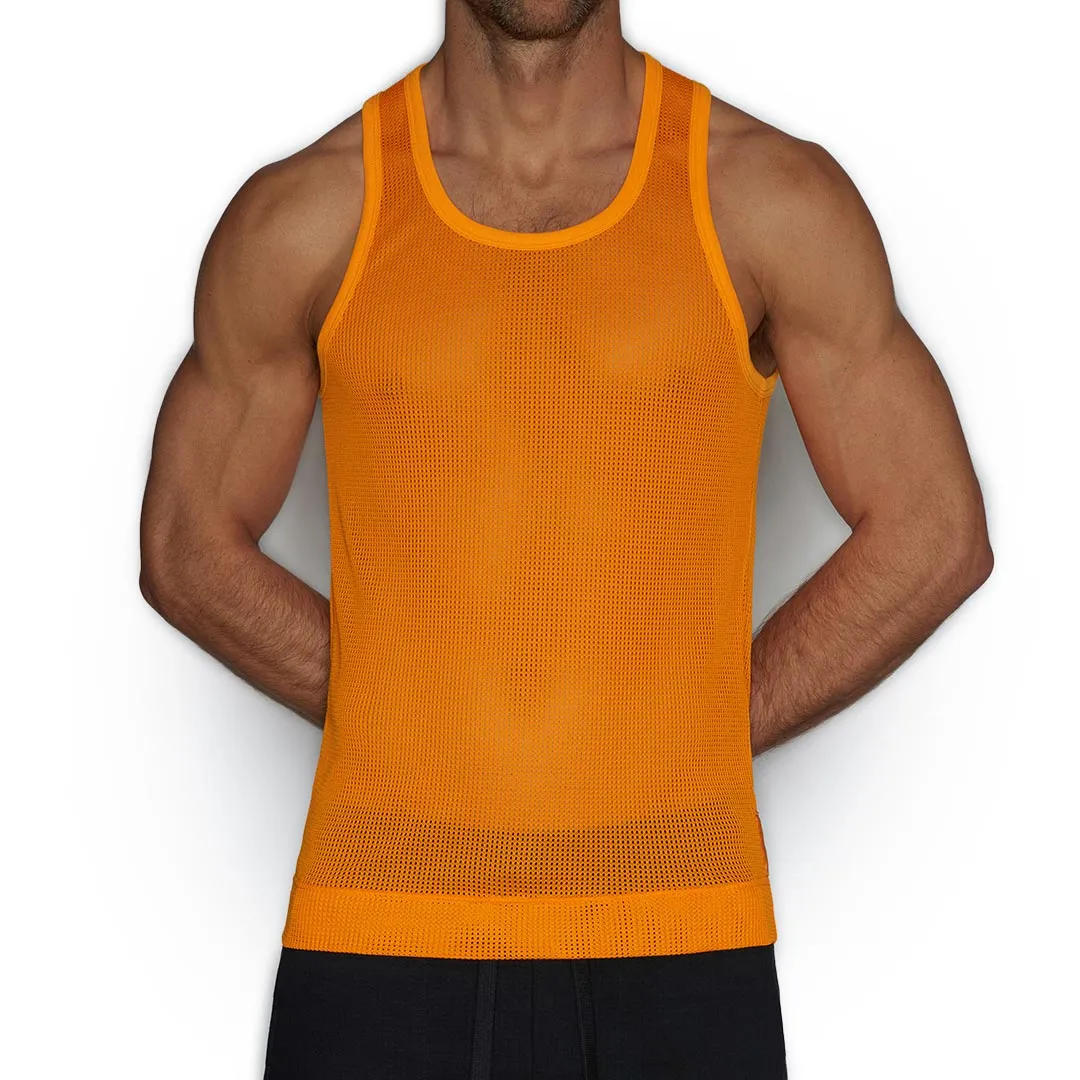 C-IN2 Scrimmage Relaxed Tank Oakley Orange sold by Underwear Expert