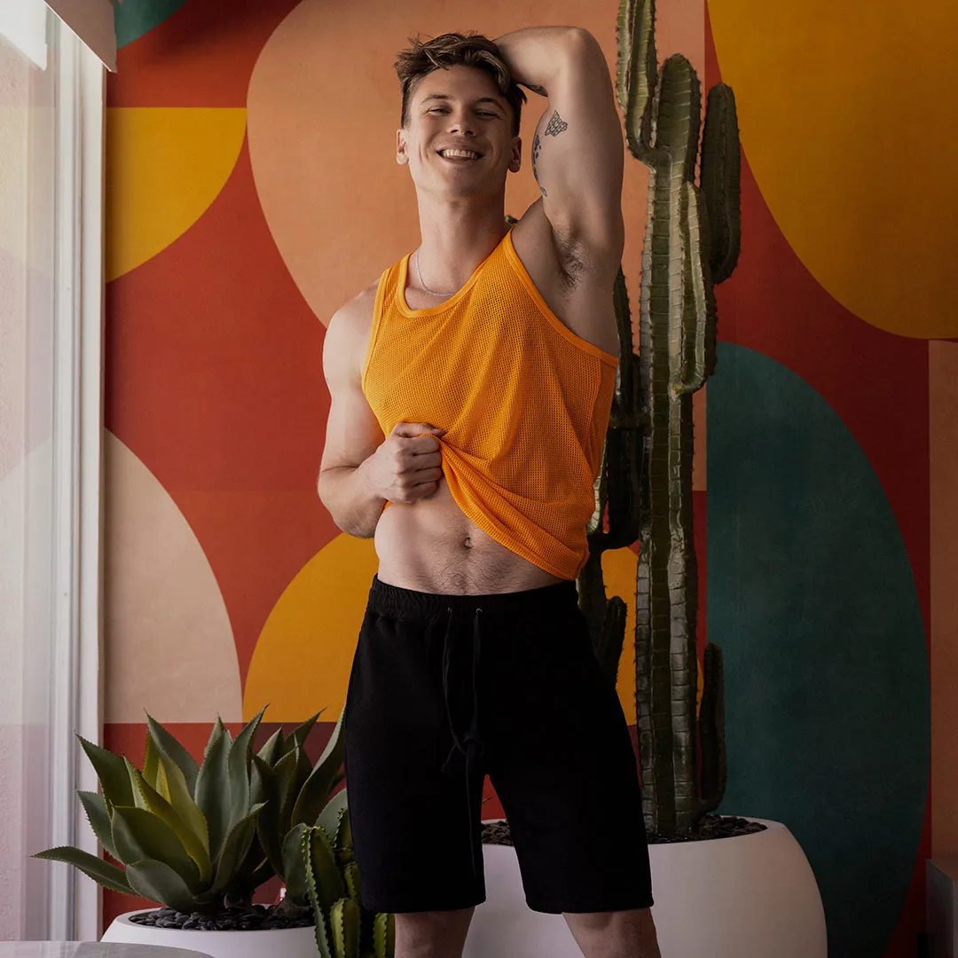 C-IN2 Scrimmage Relaxed Tank Oakley Orange sold by Underwear Expert product image thumbnail 4