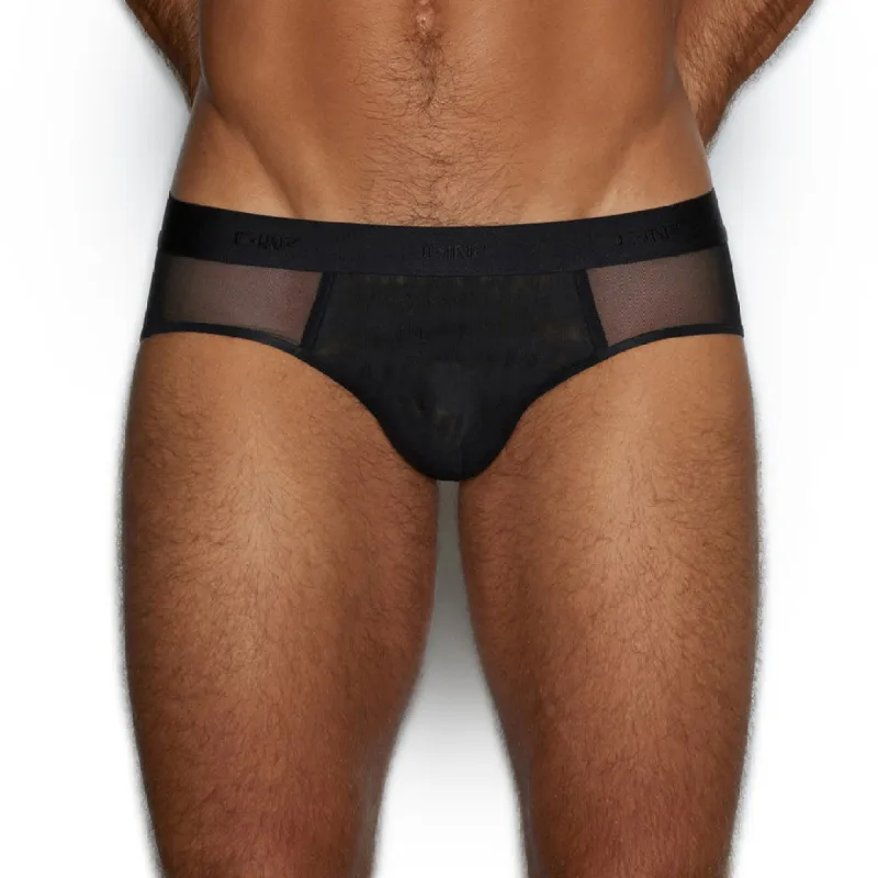 C-IN2 Sheer Low Rise Brief Black sold by Underwear Expert