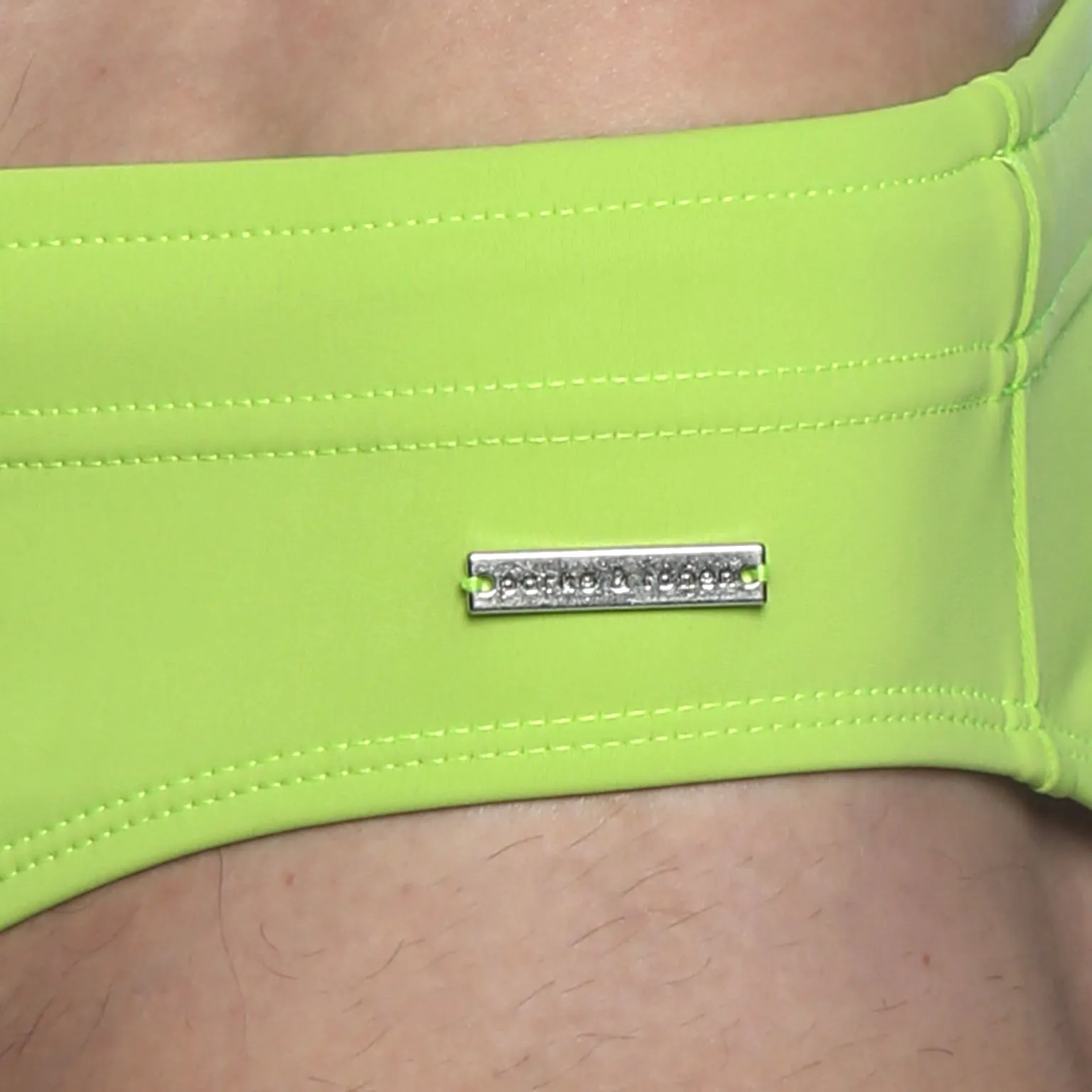 Parke & Ronen Lime Solid Meridian Swim Brief sold by Underwear Expert product image thumbnail 5