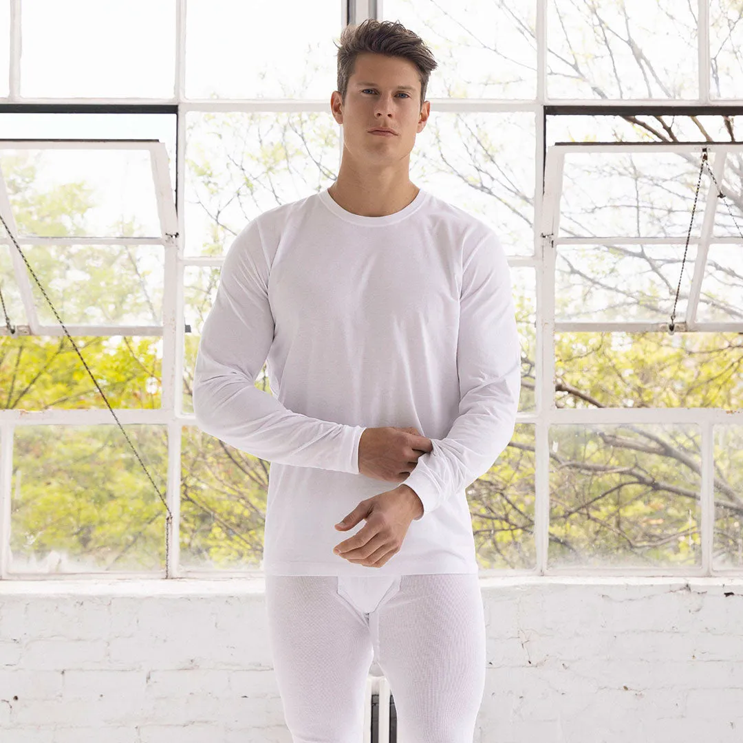 C-IN2 Layers Long Sleeve T-Shirt White sold by Underwear Expert product image thumbnail 4