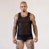 C-IN2 Sheer Relaxed Tank Black sold by Underwear Expert