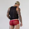 C-IN2 Sheer Relaxed Tank Black sold by Underwear Expert