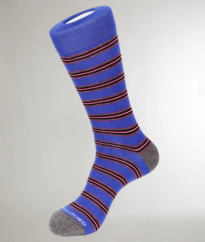 Unsimply Stitched Lane Stripe Sock sold by Underwear Expert