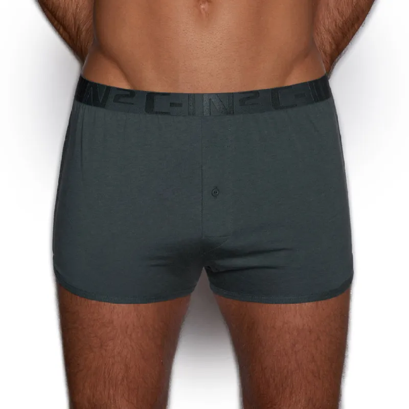 C-IN2 Prime Runner Boxer Chago Charcoal sold by Underwear Expert