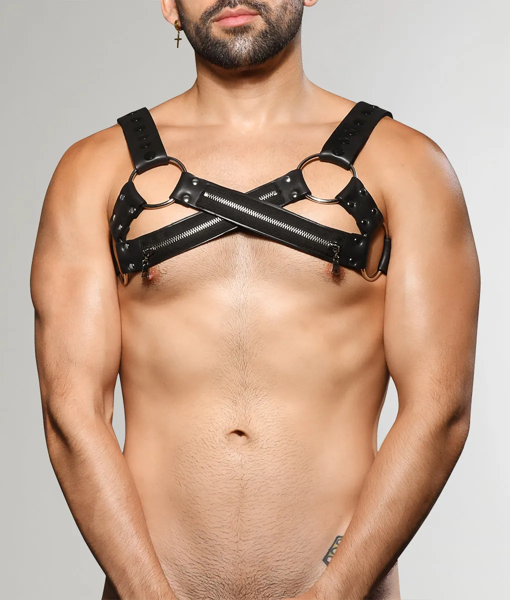 Andrew Christian Zipper Harness sold by Underwear Expert