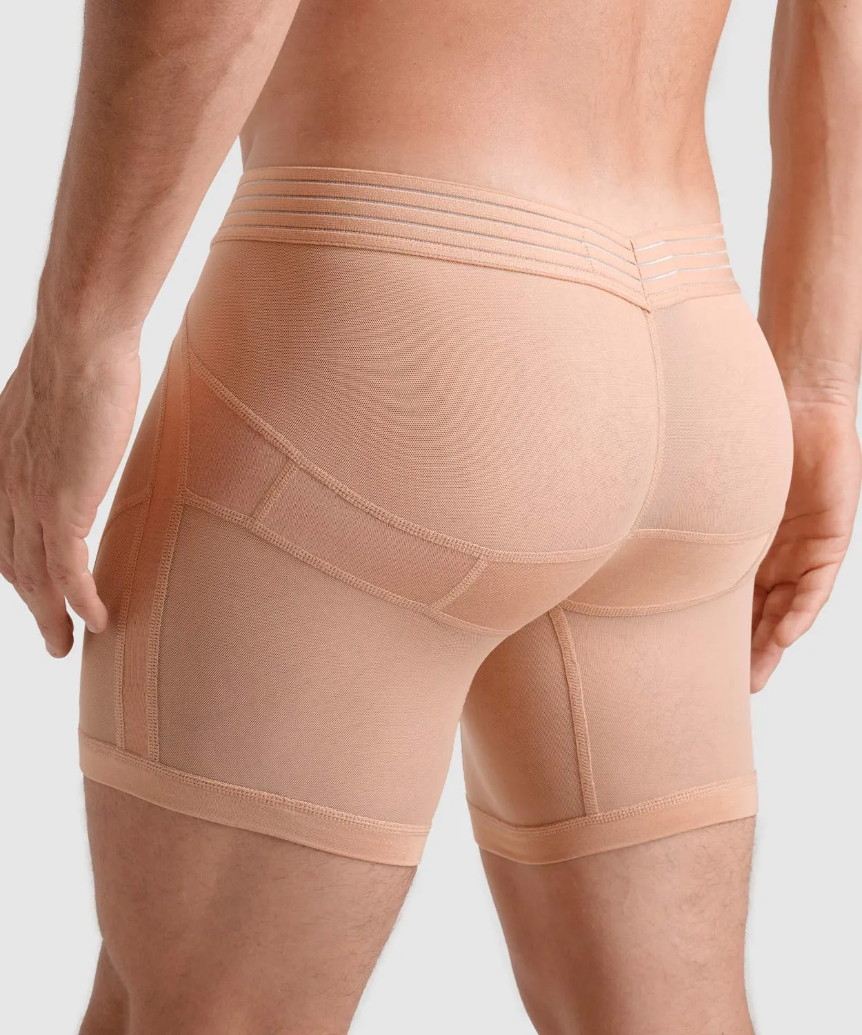 Rounderbum Sexy Nights Anatomic Boxer Brief Cinnamon sold by Underwear Expert product image thumbnail 3