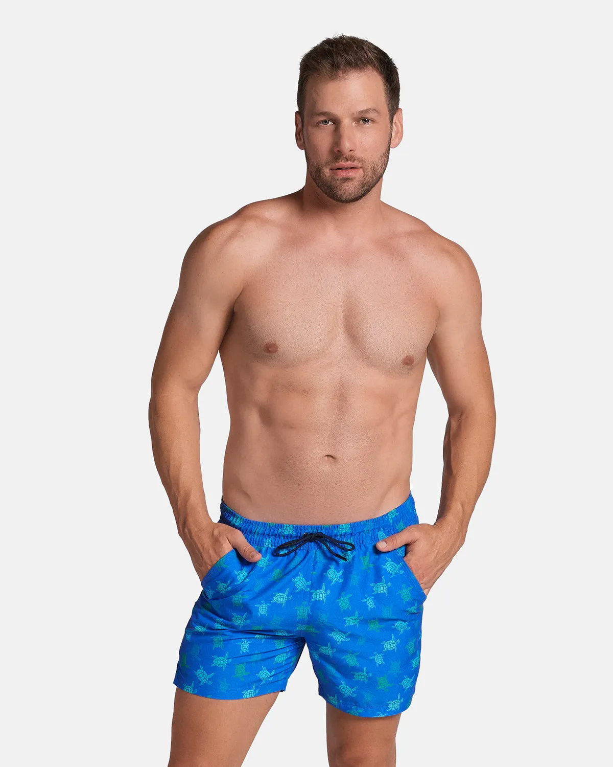 Leonisa Leo 5" Eco-Friendly Men's Swim Trunk with Soft Inner Mesh Lining sold by Underwear Expert product image thumbnail 3
