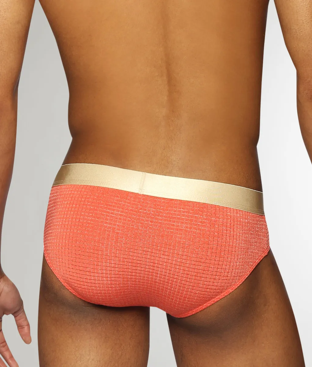 Parke & Ronen Basket Stitch Low-Rise Brief sold by Underwear Expert product image thumbnail 2