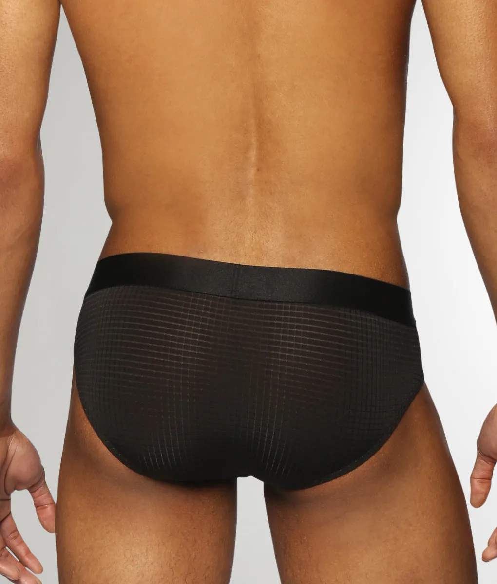 Parke & Ronen Basket Stitch Low-Rise Brief sold by Underwear Expert product image thumbnail 5