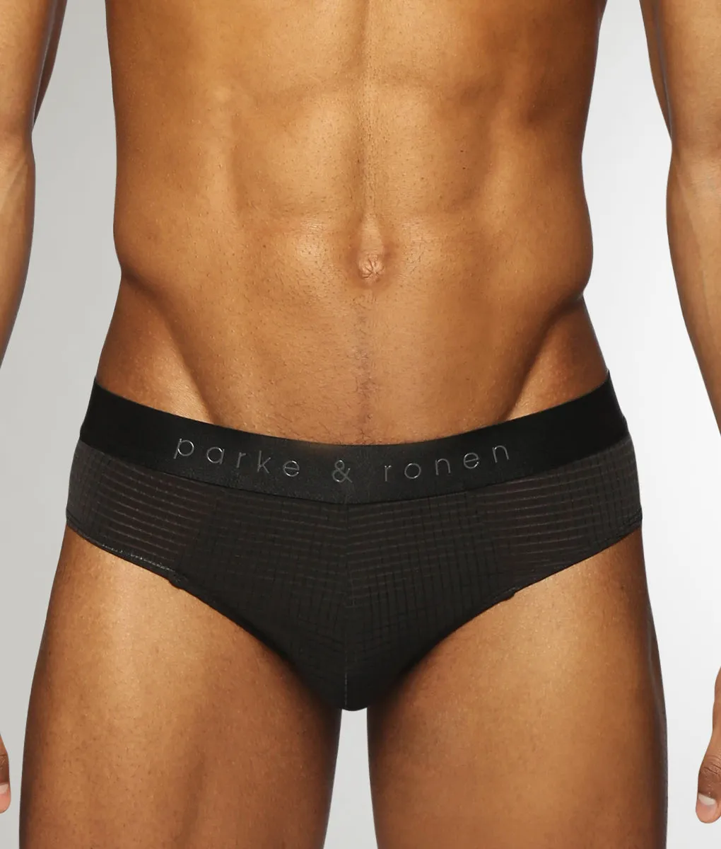 Parke & Ronen Basket Stitch Low-Rise Brief sold by Underwear Expert product image thumbnail 4