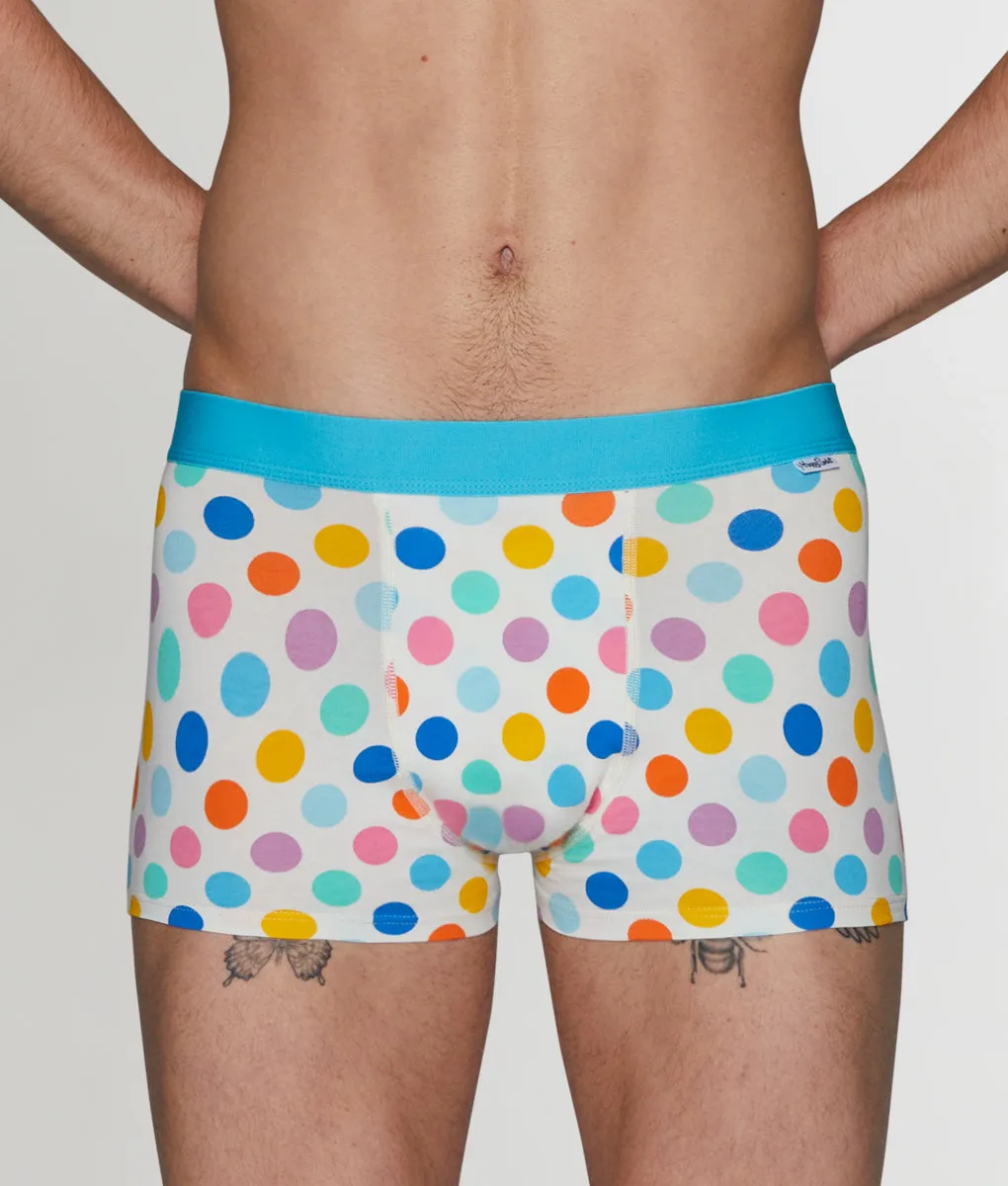 Happy Socks Big Dot Trunk sold by Underwear Expert