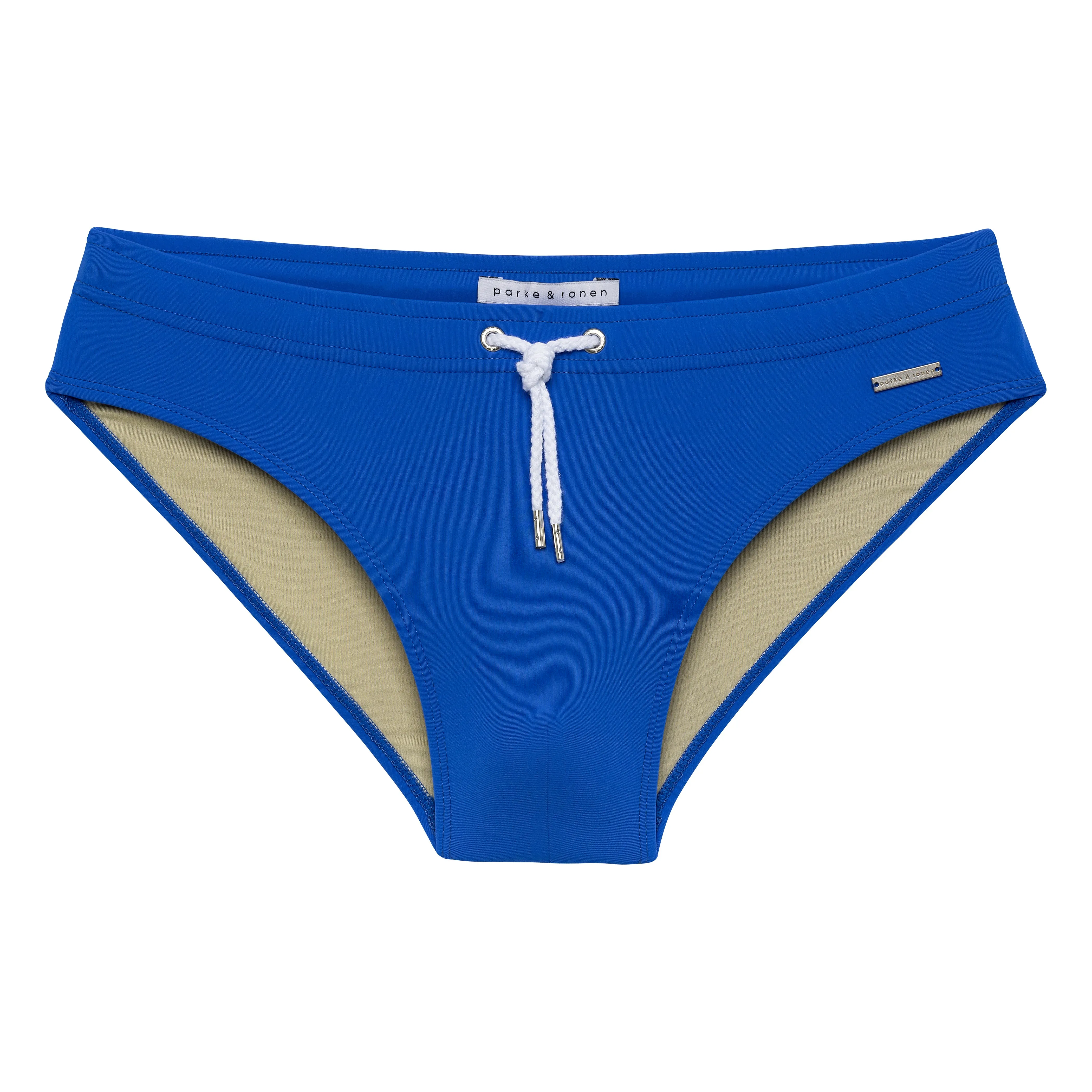 Parke & Ronen Cobalt Solid Meridian Bikini sold by Underwear Expert product image thumbnail 2