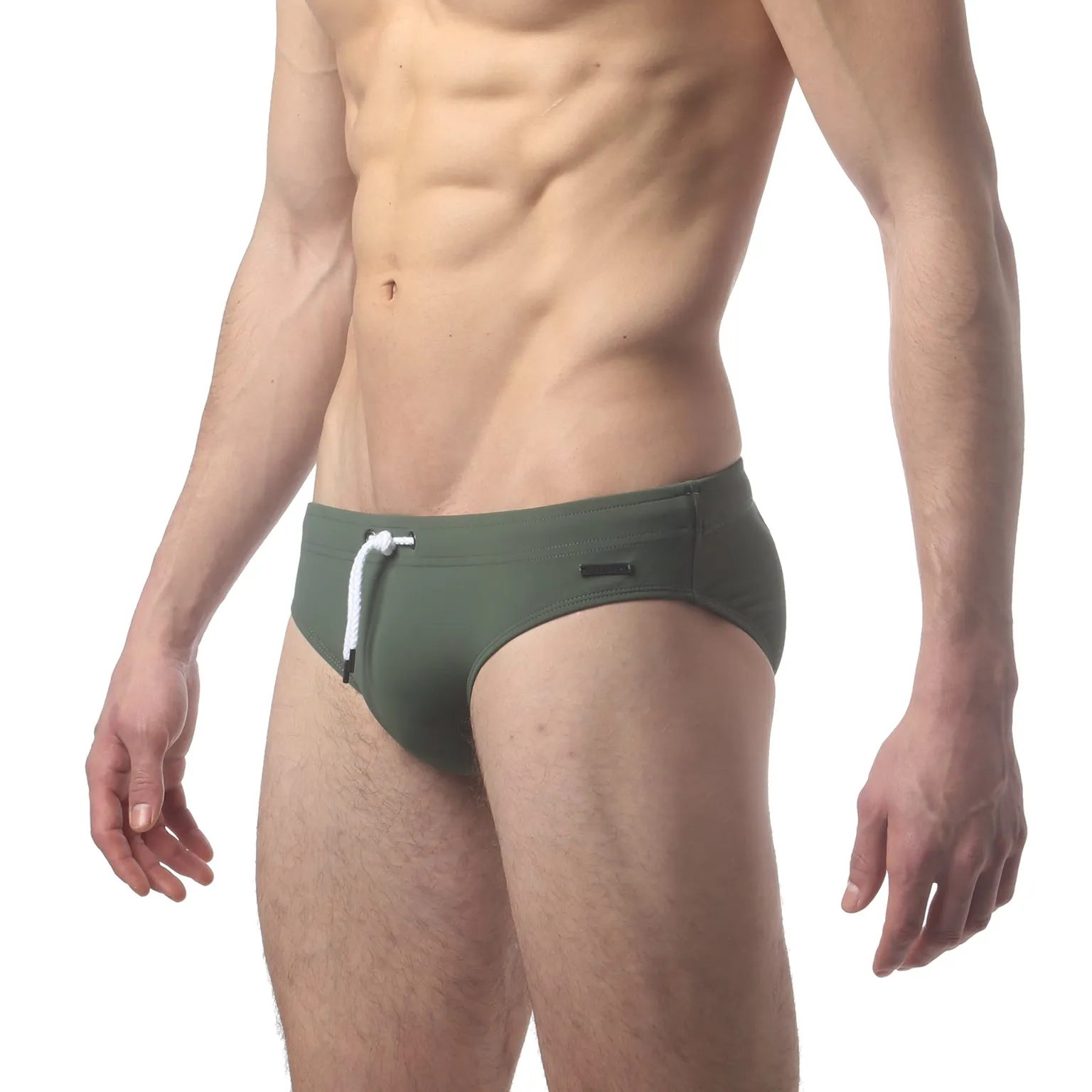 Parke & Ronen Army Solid Meridian Swim Bikini sold by Underwear Expert product image thumbnail 4