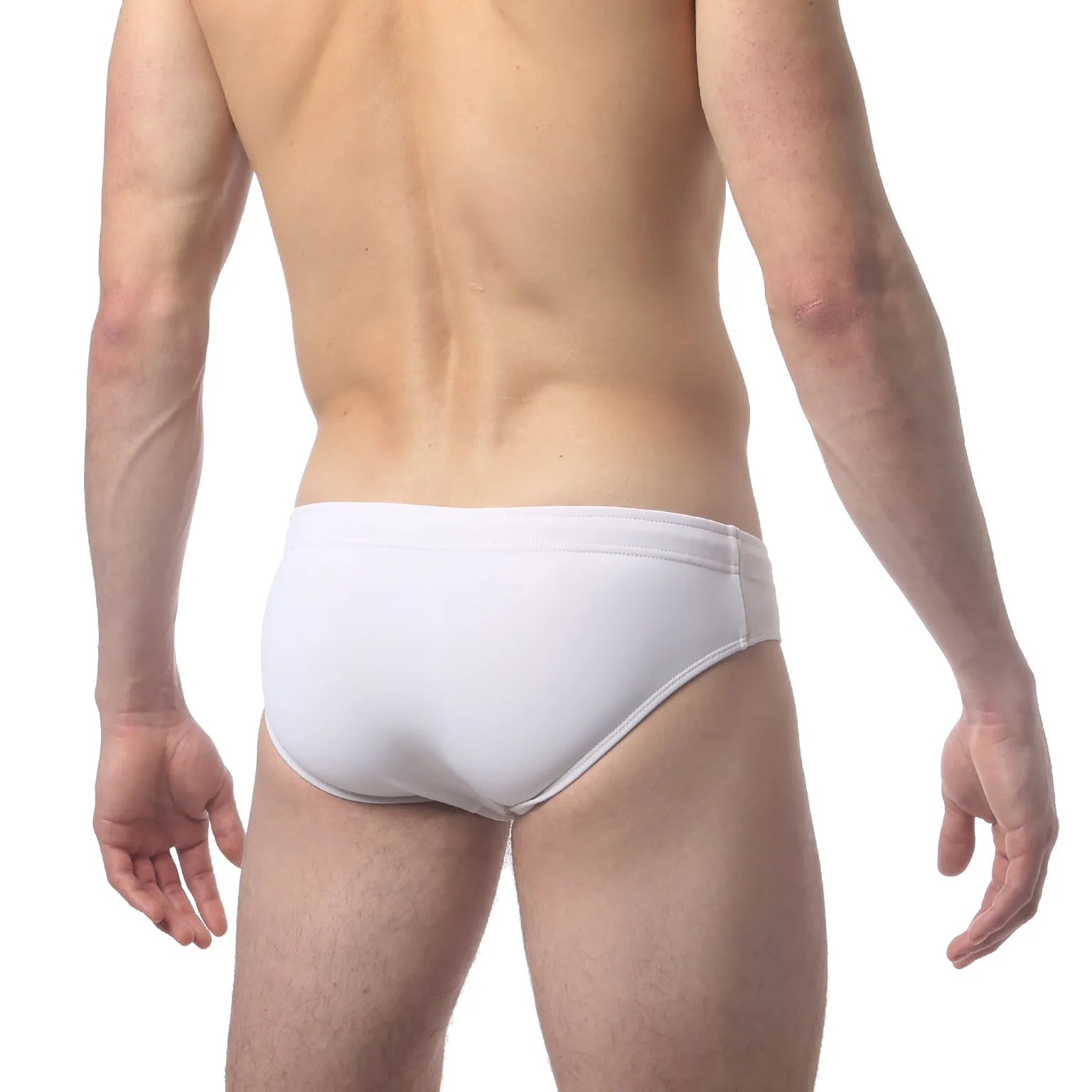 Parke & Ronen White Solid Meridian Swim Bikini sold by Underwear Expert product image thumbnail 3