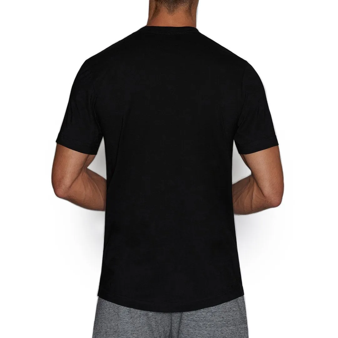 C-IN2 Perfect Pima Relaxed Deep V-Neck T-Shirt Black sold by Underwear Expert product image thumbnail 2
