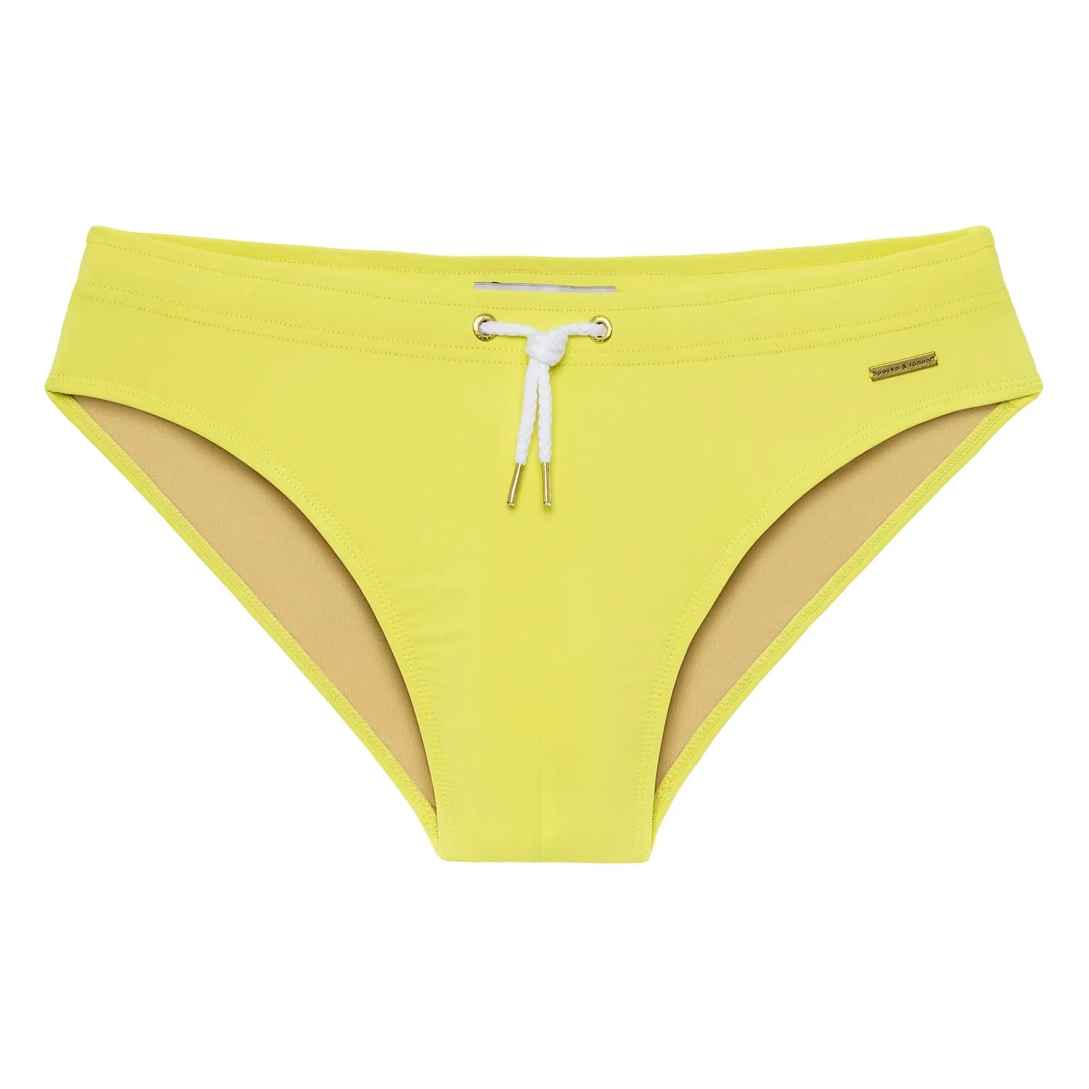 Parke & Ronen Canary Solid Meridian Swim Bikini sold by Underwear Expert product image thumbnail 2