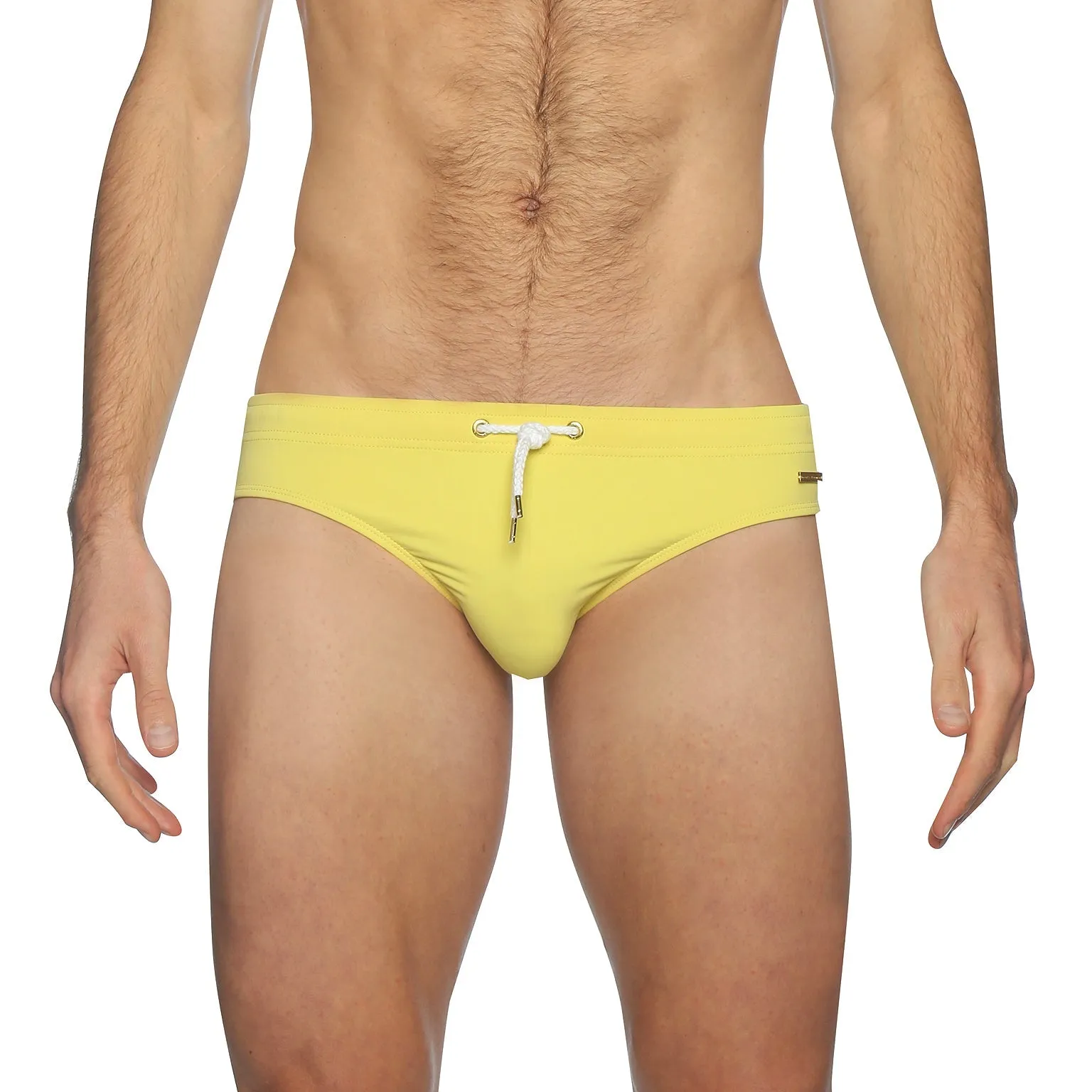 Parke & Ronen Canary Solid Meridian Swim Bikini sold by Underwear Expert