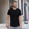 C-IN2 Perfect Pima Relaxed Crew Neck T-Shirt Black sold by Underwear Expert