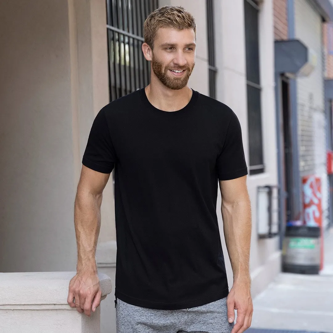 C-IN2 Perfect Pima Relaxed Crew Neck T-Shirt Black sold by Underwear Expert product image thumbnail 4