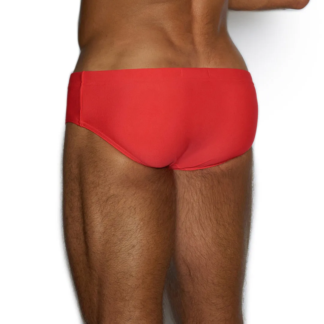C-IN2 Poolside Swim Brief Cayenne Red sold by Underwear Expert product image thumbnail 2