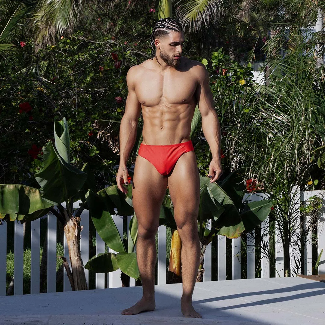 C-IN2 Poolside Swim Thong Cayenne Red sold by Underwear Expert product image thumbnail 4