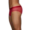 C-IN2 Sheer Low Rise Brief Rowan Red sold by Underwear Expert